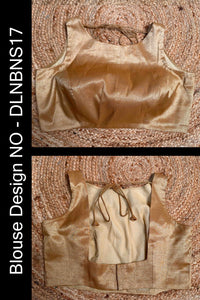 Thumbnail for Festive Blossom Back Squar Neckline & Tie-Up Blouse