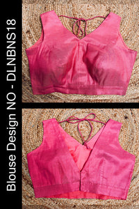 Thumbnail for Crimson Pink Delight Sleeveless Blouse