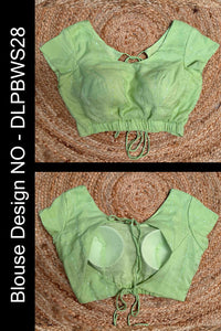 Thumbnail for Sapphire Glow Short Sleeve Blouse