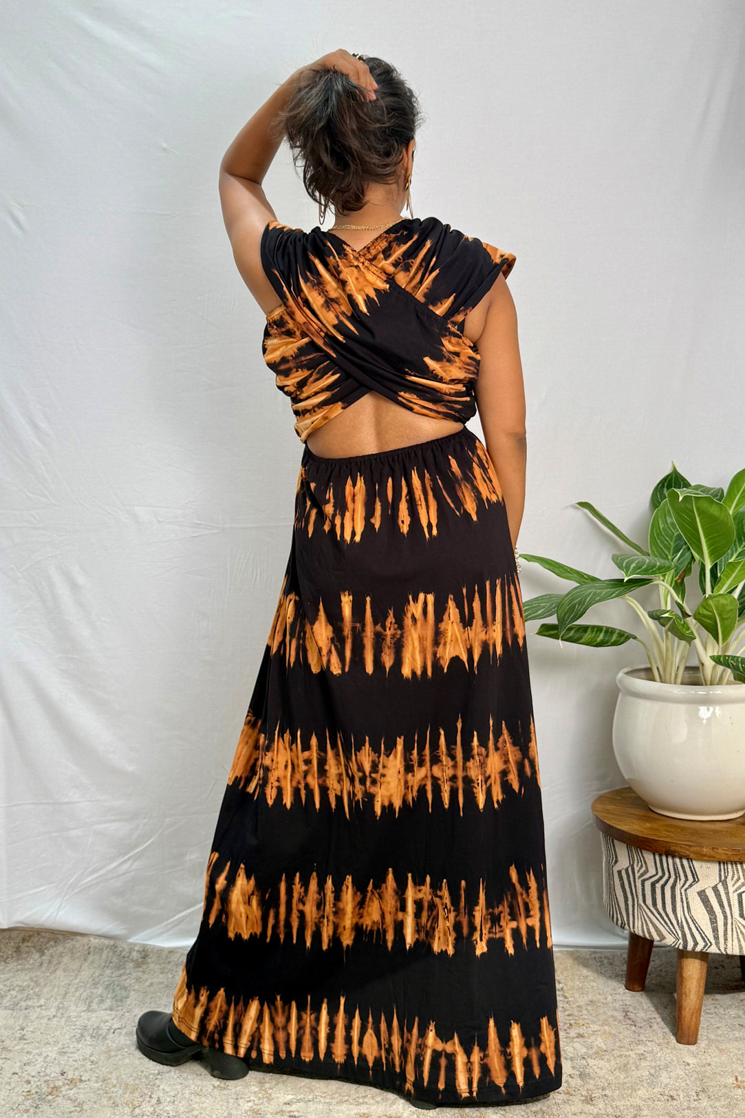 Effortless Drape Luxe Dress