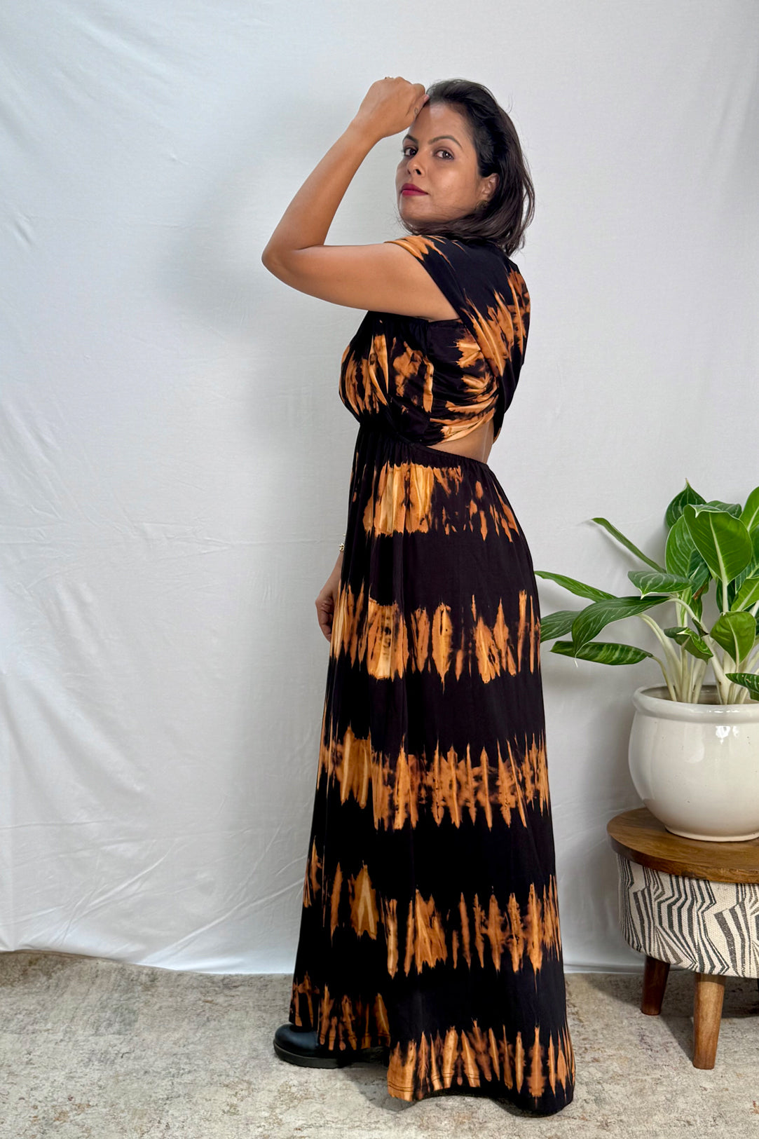 Effortless Drape Luxe Dress