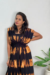 Thumbnail for Effortless Drape Luxe Dress