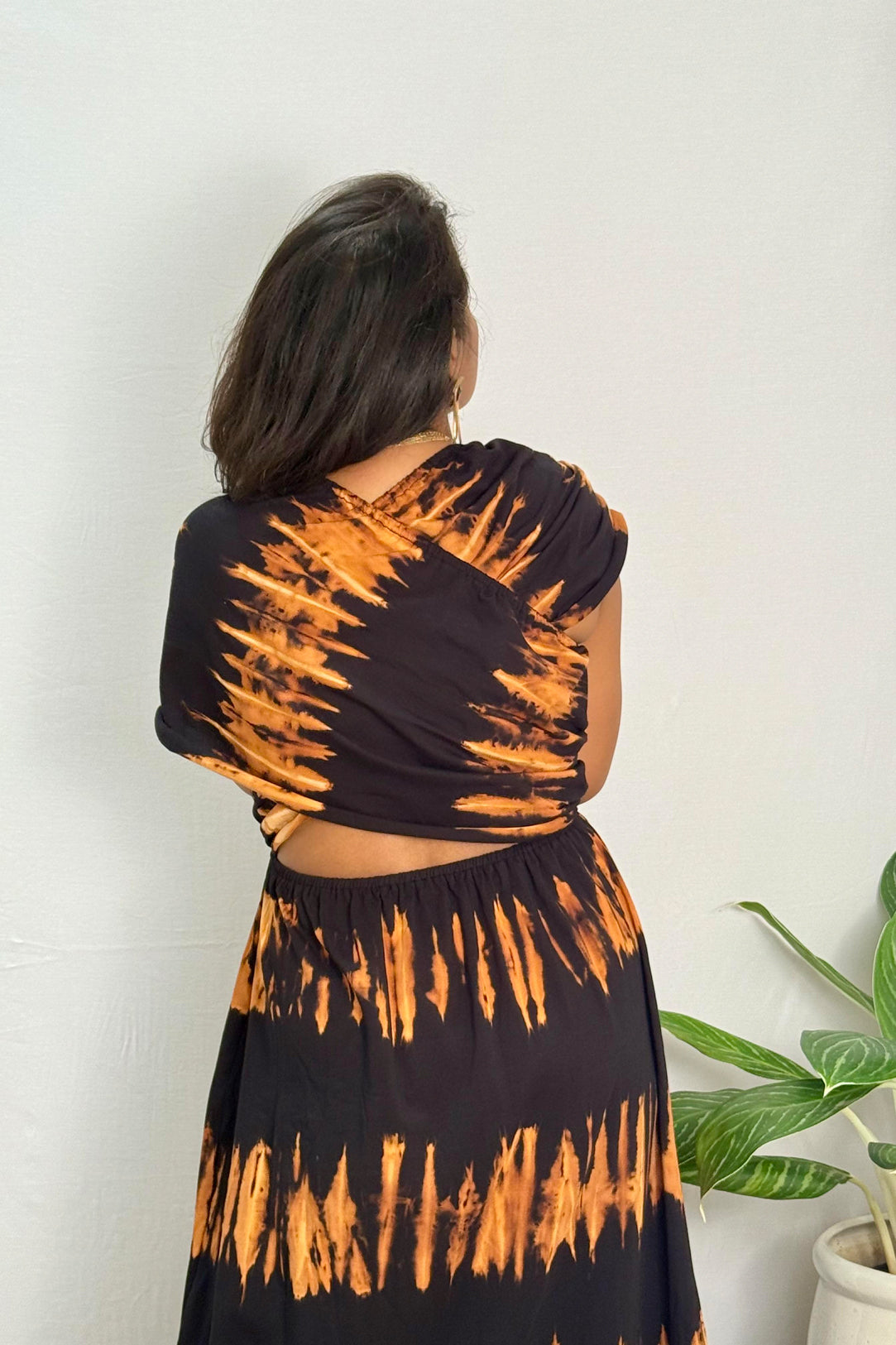 Effortless Drape Luxe Dress