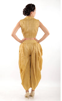 Thumbnail for Crop Top and Cowl Pant Set