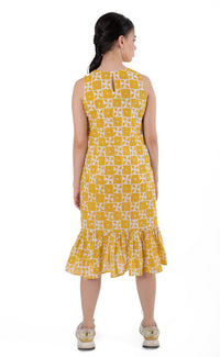 Thumbnail for Tropical Paradise Midi Dress