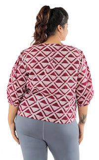 Thumbnail for Sweet Sentiments Cotton Blouse