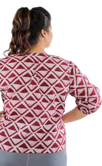 Thumbnail for Sweet Sentiments Cotton Blouse
