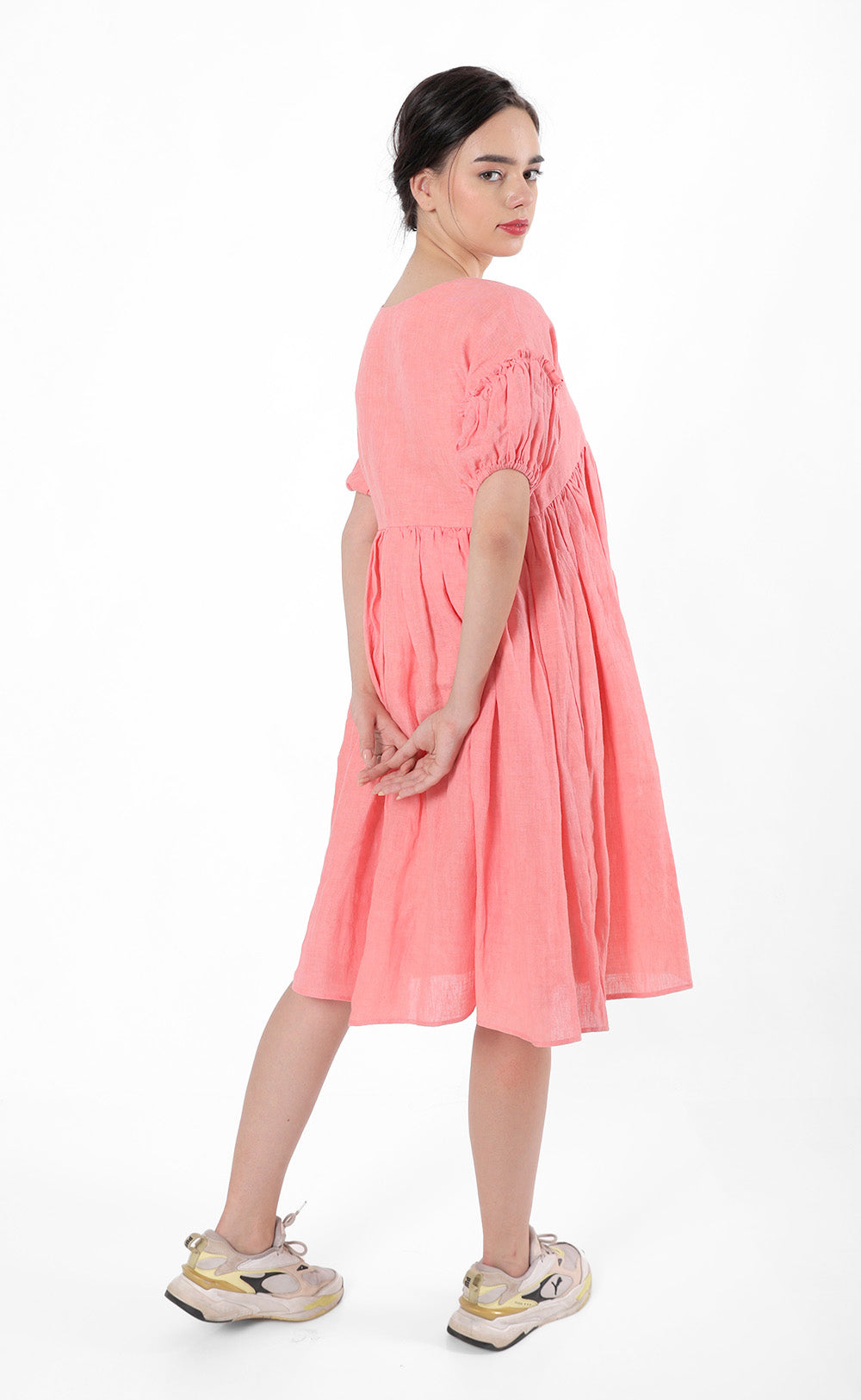 Lovely Flowy Linen Dress