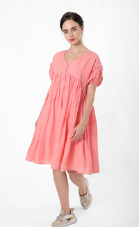 Thumbnail for Lovely Flowy Linen Dress