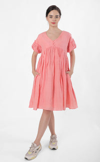 Thumbnail for Lovely Flowy Linen Dress