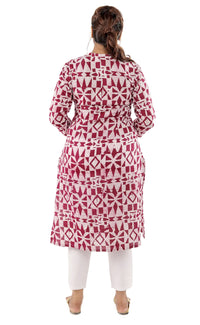 Thumbnail for Classic Cotton Block Printed Kurta
