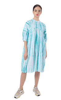 Thumbnail for Super Comfy Cotton Shibori Dress