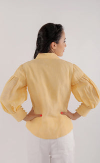 Thumbnail for Thinking of You Linen Blouse