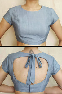 Thumbnail for Tussar Staple Classic Blouse
