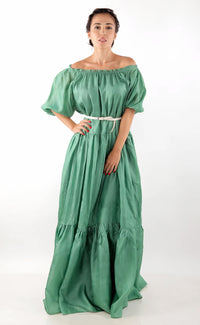Thumbnail for Light Weight Silk Tiered Dress