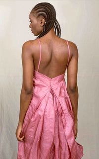 Thumbnail for Tussar Silk Bust Twist Gown