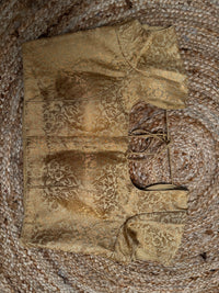 Thumbnail for Golden Glow Classic Short Sleeve Blouse