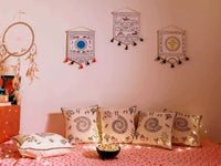 Thumbnail for Warli Design Cotton Cushion Cover Pack Of 5