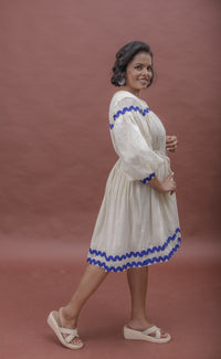 Thumbnail for Layered Sunset Elegance Dress