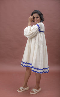 Thumbnail for Layered Sunset Elegance Dress