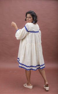 Thumbnail for Layered Sunset Elegance Dress