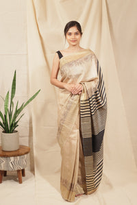 Thumbnail for Majestic Mayur Tussar Silk Saree