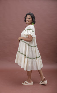 Thumbnail for Summer Sway Flared Sleeve Cotton Dress