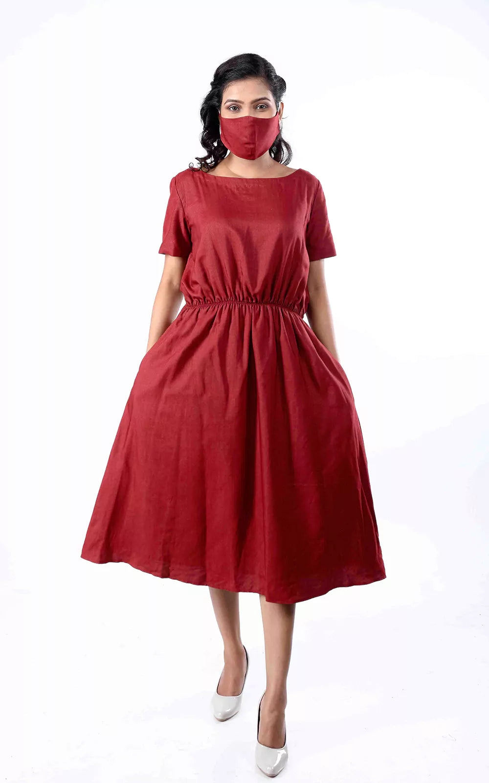 Tussar Staple Comfy Dress