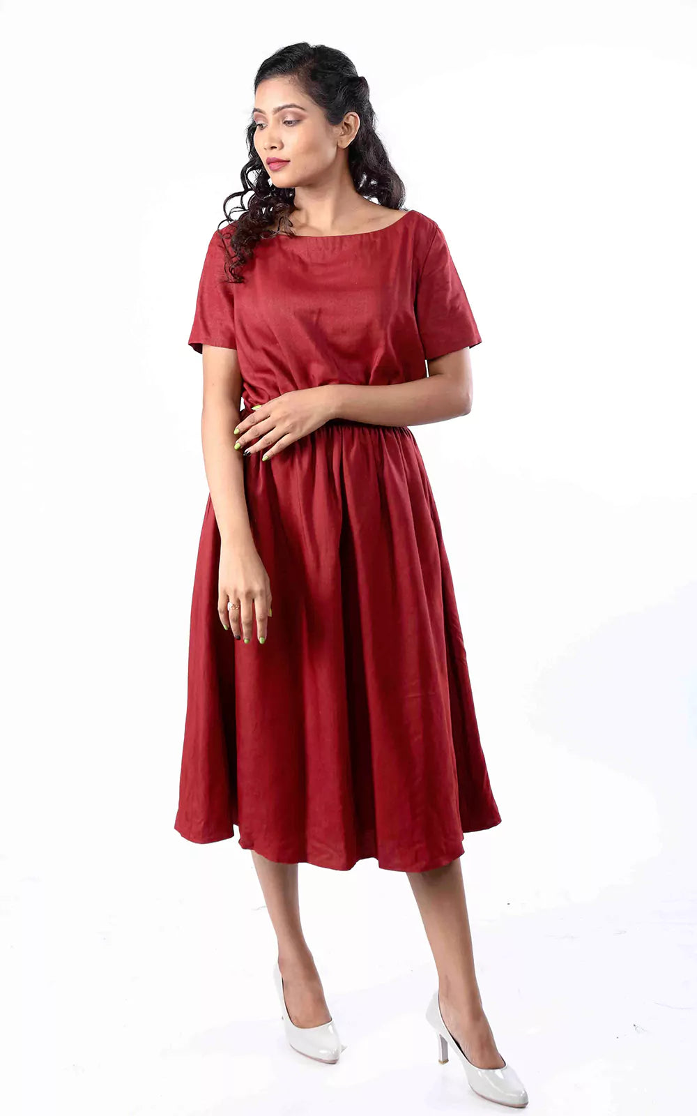 Tussar Staple Comfy Dress
