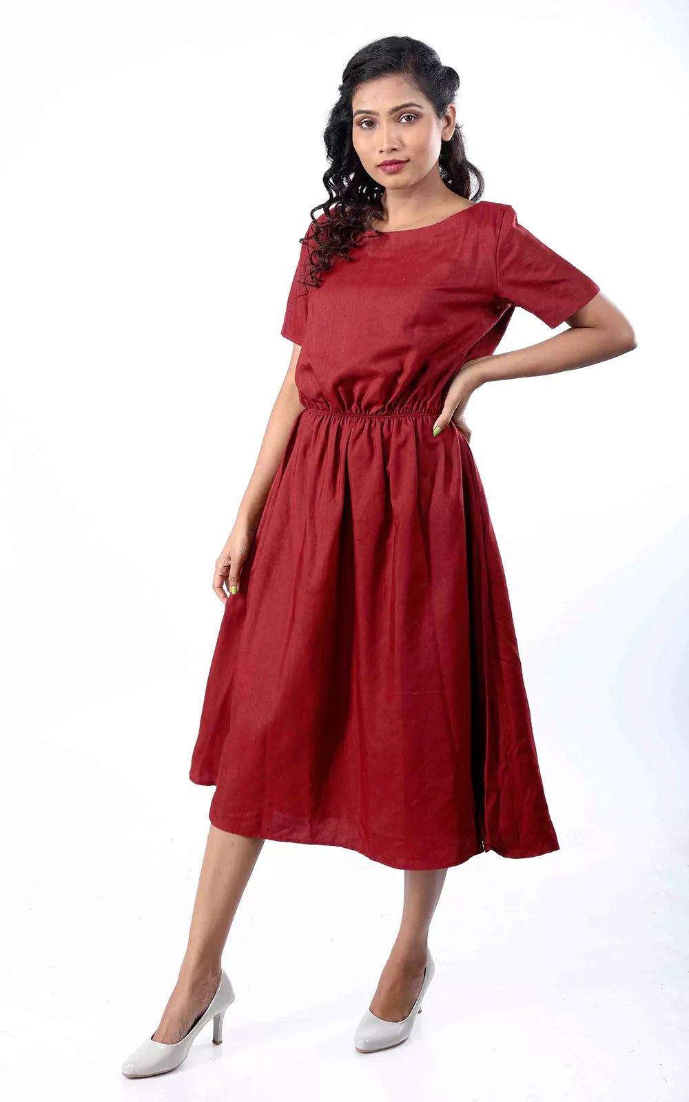 Tussar Staple Comfy Dress