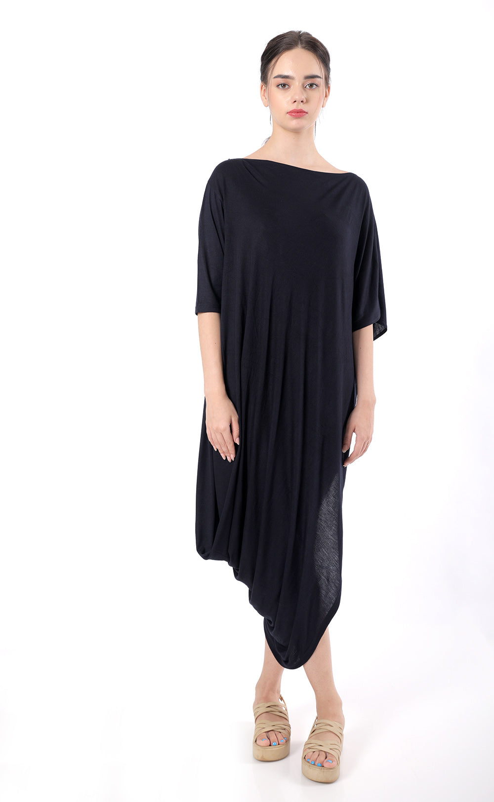 Eternal love drape midi dress