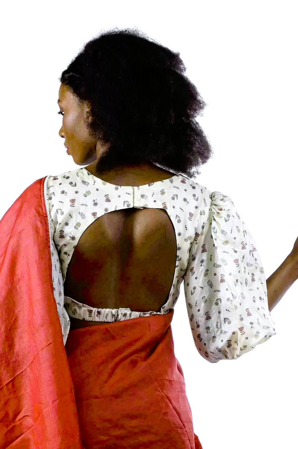 Buy Soft Silk Saree Blouse Designs for Women Online In India – Dewy Lupin, image size:978x1472