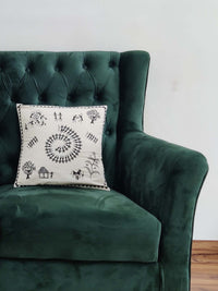 Thumbnail for Warli Art Cushion Cover Pack Of 2