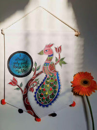 Thumbnail for Set of 5 Madhubani Hand Painted Boho Home Decor Wall Hanging