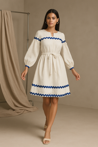 Thumbnail for Layered Sunset Elegance Dress
